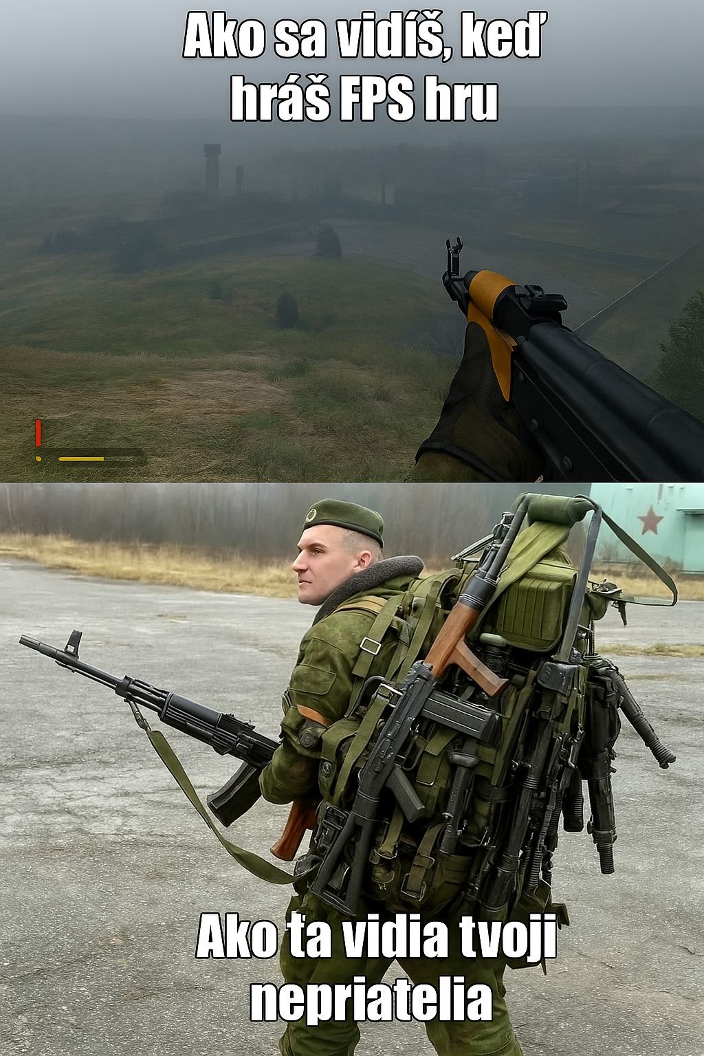 Ke sa nabalte zbraami v hre